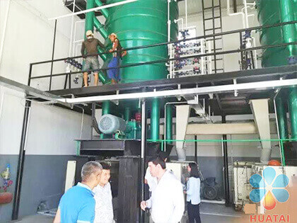 華泰集團承攬的300T預處理、300T浸出、50T精煉大豆制油項目發往尼日利亞